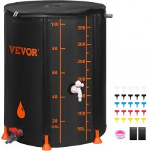 VEVOR RV Water Softener, 16,000 Grain Portable Water Softener, with 3/4  Brass Fittings and 42 Hose, Soften Hard Water Filter System for RVs,  Trailers, Boats, Mobile Car Washing, Pressure Washing