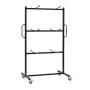 VEVOR Folding Table and Chair Rack Cart 181.5 kg Holds 24 Chairs & 6 Tables, for Large Event, Heavy-Duty Carbon Steel, Easy to Move, Storage Dolly, with Swivel Casters Locking Wheels, Waterproof Cover