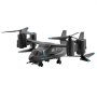 VEVOR RC Helicopter, 2.4GHz Remote Control Helicopter with Gyro, 4-Channel RC Airplane for Beginner, Wing Lights & One-Key Takeoff/Landing, Flying Plane Toys for Kids Ages 8 and up