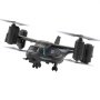VEVOR RC Helicopter, 2.4GHz Remote Control Helicopter with Gyro, 4-Channel RC Airplane for Beginner, Wing Lights & One-Key Takeoff/Landing, Flying Plane Toys for Kids Ages 8 and up