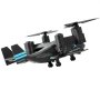 VEVOR RC Helicopter, 2.4GHz Remote Control Helicopter with Gyro, 4-Channel RC Airplane for Beginner, Wing Lights & One-Key Takeoff/Landing, Flying Plane Toys for Kids Ages 8 and up