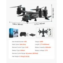 RC Helicopter 4 Channel Remote Control Aircraft Wing Light Kid Toy Present