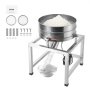 VEVOR Electric Vibrating Sieve Machine with 40+100 Mesh Automatic Sifter Shaker