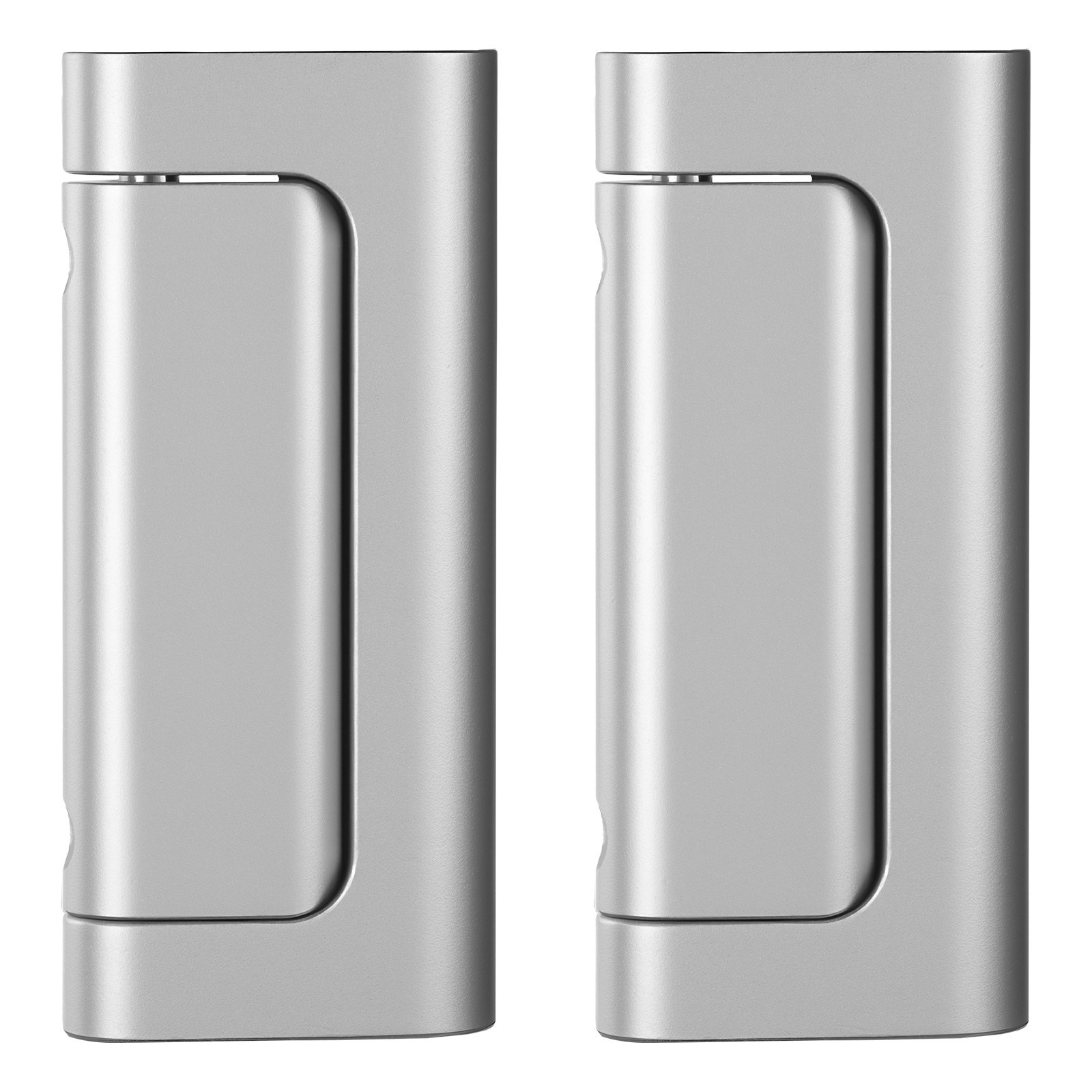 VEVOR Door Reinforcement Lock, 2 Pack Home Security Door Lock, with 3 Inch Stop Withstand 800 lbs of Force, with 8 Screws, for Inward-Opening, Aluminum Alloy, Add Extra High Security to Your Home