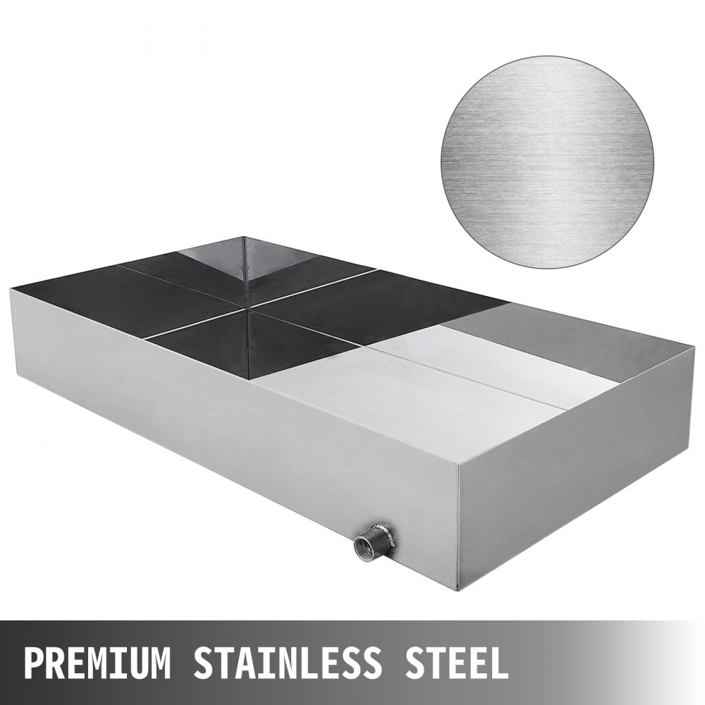 Maple Syrup Evaporator Pan 16”x 40”x 4” Sap Boiling Boiling Syrup Mirror Metal