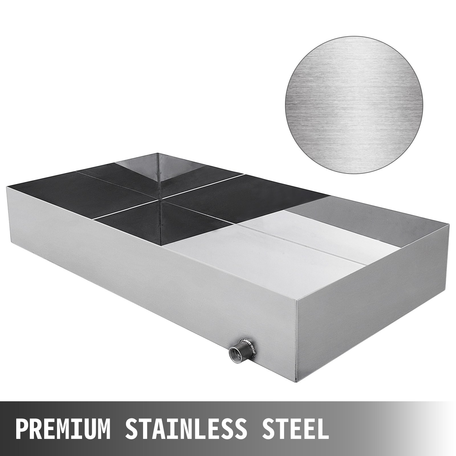 Maple Syrup Evaporator Pan 16”x 40”x 4” Sap Boiling Boiling Syrup Mirror Metal