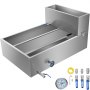 Evaporator Pan 2'x3' Divided Flow Maple Syrup Pan Kitchen Cookware W/valves