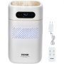 VEVOR Evaporative Humidifier for Whole House up to 215 sqft, 480 ml/h Smart Cool Moisture Humidifier and Air Purifier,3-Speeds & 1-12h Timer,Premium Filter Quiet Sleep Mode for Bedroom,5L(1.32G)