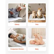 Washable Underpads 34"x36" Incontinence Bed Pads for Bed Sofa Mattress 10 Pack