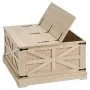 VEVOR Rattan Coffee Table, Rectangle PE Rattan Woven Wood Coffee Table with MDF Top, 32-Inch Modern Boho Style Storage Coffee Table with Retro Metal Hinges, for Living Room, Bedroom & Small Spaces