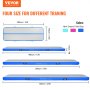 VEVOR 10FT Air Track Inflatable Training Tumbling Gymnastics Gym Mat with Pump