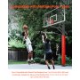 VEVOR 180cm Basketball Pole Pad Durable Padding 5-16 Round 11.5x11.5 Square Pole
