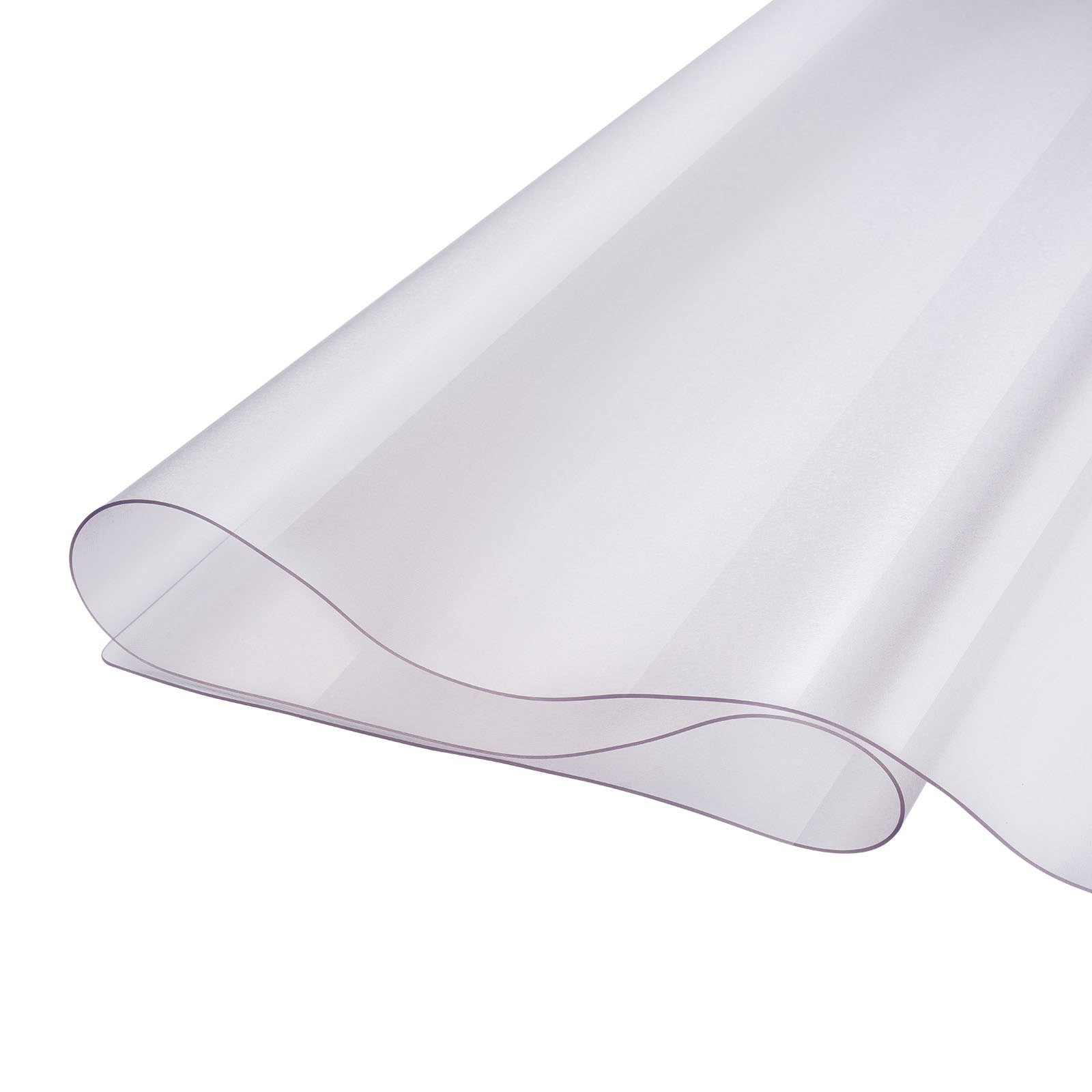 VEVOR Plastic Table Cover, 24 x 48 Inch 1.5 mm Thick Frosted Table Protector, Rectangle PVC Desk Mat, Waterproof & Easy Cleaning Desk Pad Tablecloth, for Office Dresser Dining Room Table Night Stand