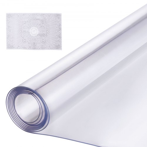 Transparante Tafelkleed Protector Transparant Vinyl PVC Rechthoek Transparante Tafelkleed Protector Transparant Vinyl PVC Rechthoek