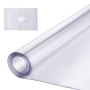 VEVOR PVC chránič stolu 30 x 60 palců průhledný plastový chránič stolu o tloušťce 1,5 mm