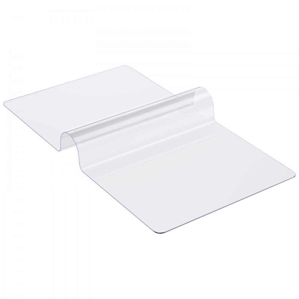 VEVOR Plastic Table Cover, 36 x 48 Inch 1.5 mm Thick Clear Table Protector, Rectangle PVC Desk Mat, Waterproof & Easy Cleaning Desk Pad Tablecloth, for Office Dresser Dining Room Table Night Stand