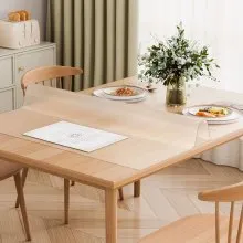 VEVOR PVC Table Protector 36x60 Inch Frosted Plastic Desk Protector 1.5mm Thick