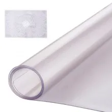 VEVOR PVC Table Protector 36x60 Inch Frosted Plastic Desk Protector 1.5mm Thick