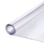 VEVOR műanyag asztalterítő, 54 x 54 hüvelykes, 1,5 mm vastag, átlátszó asztalvédő, négyzet alakú PVC asztalszőnyeg, vízálló és könnyen tisztítható asztali terítő, irodai komódhoz, étkezőasztalhoz, éjjeliszekrényhez