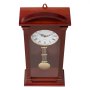 VEVOR Grandfather Clock, 26.7 in Classic Vintage Pendulum Clock, Pine Wood & MDF Wall Clocks with Quartz Movement and Quiet Design, for Living Room, Bedroom, Home Decor & Gift (Cherry Tone Finish)