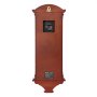 VEVOR Grandfather Clock, 26.7 in Classic Vintage Pendulum Clock, Pine Wood & MDF Wall Clocks with Quartz Movement and Quiet Design, for Living Room, Bedroom, Home Decor & Gift (Cherry Tone Finish)
