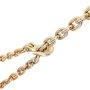 close-up of a VEVOR transport binder chain with a secure hook and gold finish.