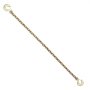 VEVOR Binder Chain G80 Tie Down Tow Chain with Hooks 9.5mm x 313.9cm 2 Pack 3220.5 kg