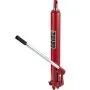 VEVOR Hydraulic Long Ram Jack, 12 Tons/26455 lbs Capacity, with Single Piston Pump and Clevis Base, Manual Cherry Picker with Handle, for Garage/Shop Cranes, Engine Lift Hoist, Red