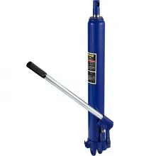 VEVOR Hydraulic Long Ram Jack Manual Single Pump 8 Ton Engine Lift Cherry Picker
