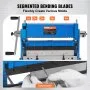 VEVOR Sheet Metal Brake, 305 mm, 3-In-1 Combination Shear Brake Roll Machine, 1 mm Capacity Shear Press Brake with 90° Max Bending Angle, Shears and Slip Roll Machine for Shear Bending Rolling