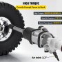 VEVOR 1 Inch Heavy Duty Pneumatic Impact Wrench 3800 Nm?2804ft.lbs? AIR Impact Wrench with 8Inch Extended Anvil Impact Wrench Gun