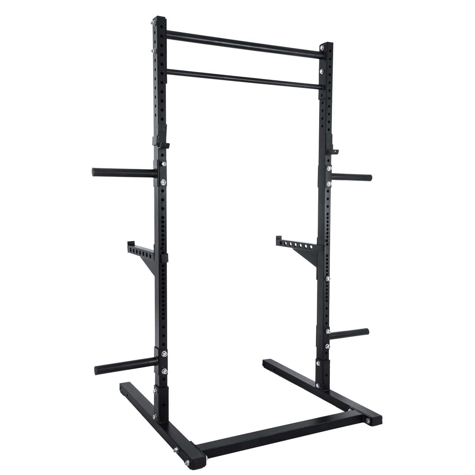 Power Rack Weight lifting Deep Squat Stand Strength Fitness Pull Up Press Cage
