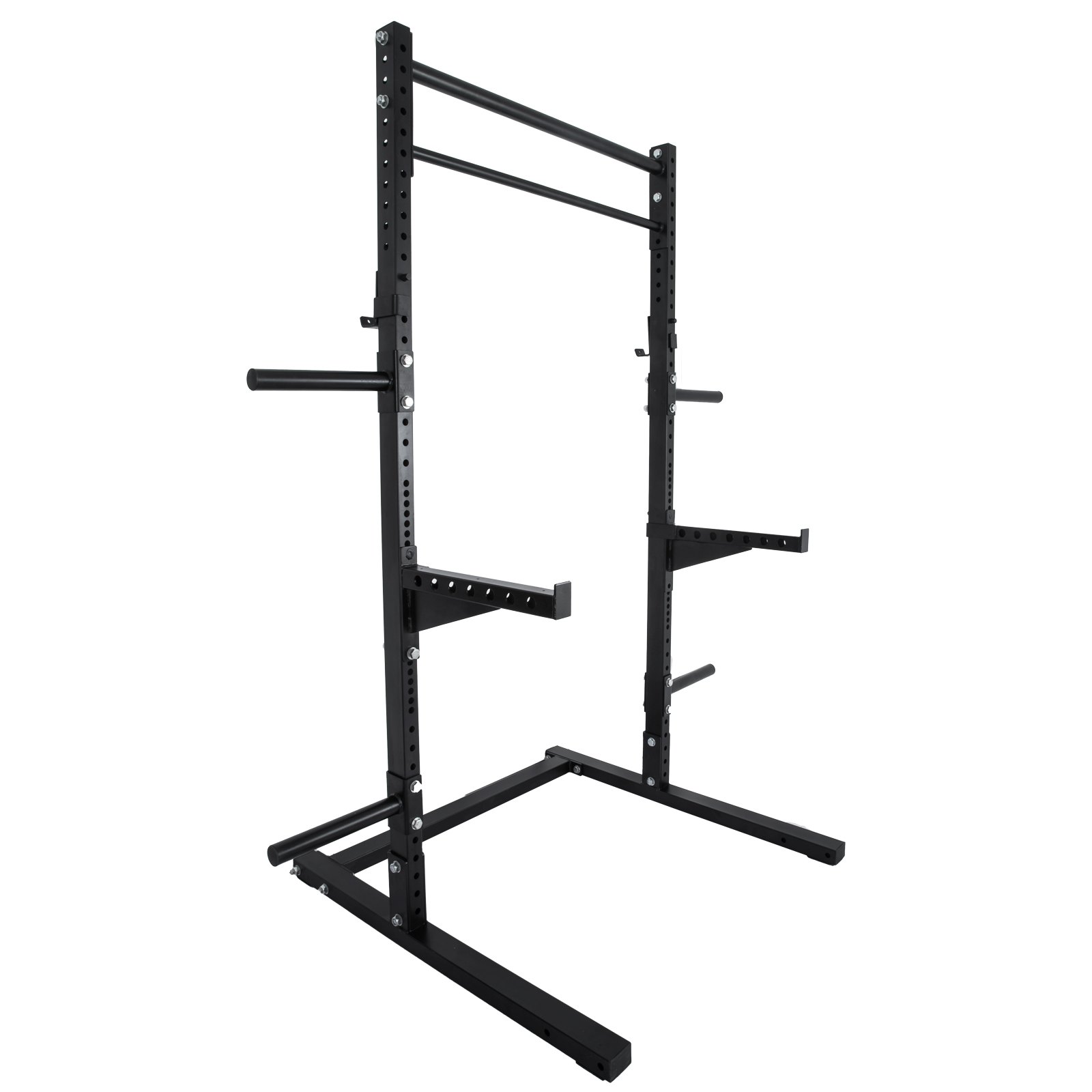 Power Rack Weight lifting Deep Squat Stand Strength Fitness Pull Up Press Cage
