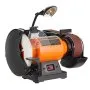 VEVOR 8 Inch Bench Grinder with 2 x28 Inch Belt Sander Combo, Bench Grinder Sander with 2.5A Induction Motor for Metalworking Sharpening Grinding