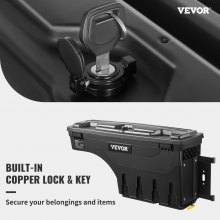 VEVOR Truck Bed Storage Tool Box 2019-20 Chevrolet Silverado 1500 Left+Right