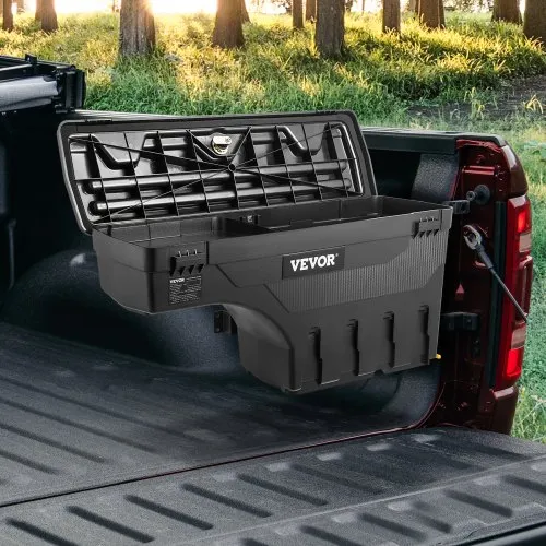 VEVOR Truck Bed Storage Tool Box for Dodge Ram 1500 2019-2021 Left