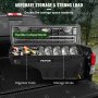 VEVOR Cutie de instrumente pentru depozitare pat pentru camion, cu blocare pentru Tundra 2007-2021 Stânga și Dreapta