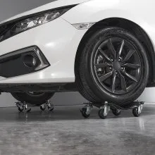 VEVOR Car Dolly Wheel Tire Dolly 4 PCS Heavy Duty Skate Auto Repair Dolly 6000LB