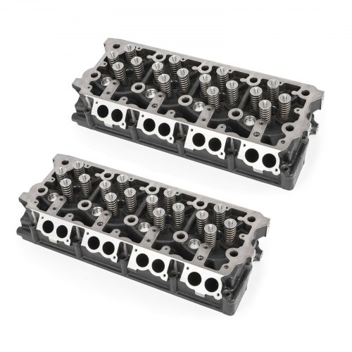 VEVOR Cylinder Head Assembled, Engine Cylinder Head Assembly Replacement 6.4L, Cast Iron Cylinder Head Fit for 08-10 Ford F250 F350 F450 F550