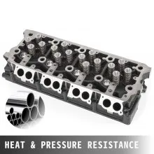 VEVOR Cylinder Head Assembled, Engine Cylinder Head Assembly Replacement 6.4L, Cast Iron Cylinder Head Fit for 08-10 Ford F250 F350 F450 F550