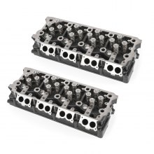 VEVOR Cylinder Head Assembled, Engine Cylinder Head Assembly Replacement 6.4L, Cast Iron Cylinder Head Fit for 08-10 Ford F250 F350 F450 F550