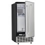 VEVOR Undercounter Built-in Ice Maker, 80 Lbs/Day Under Counter Ice Maker Machine with Drain Pump Reversible Door Stainless Steel, Freestanding Ice Maker for Commercial Home Kitchen