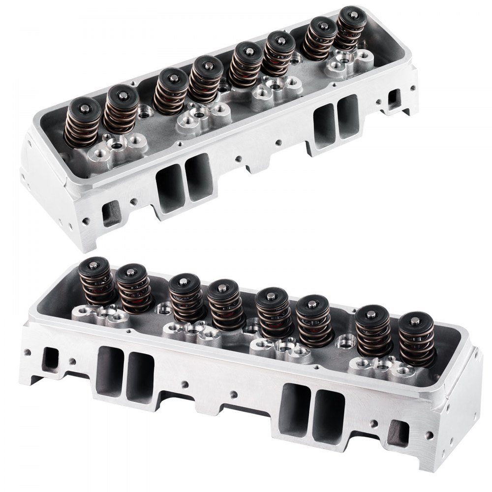 2X Cylinder Head for Chevy SBC 350/327/383 Corvette Camaro Z06 190cc