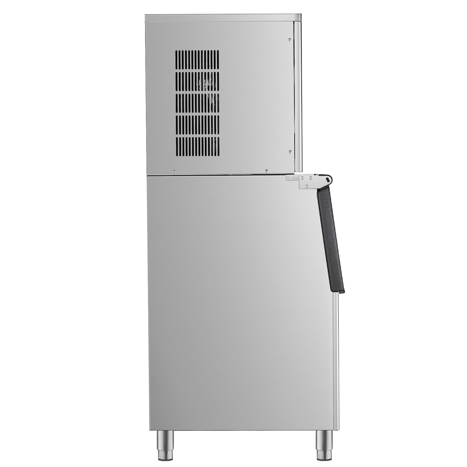 VEVOR Commercial Ice Maker Machine, 360LBS/24H Ice Making Machine with 250LBS Large Storage Bin, Auto Self-Cleaning Ice Maker Machine with Touchscreen for Bar Cafe Restaurant Business Commercial