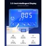 VEVOR Commercial Ice Maker, 400 Lbs/Day Ice Maker Machine, 180 Lbs Large Ice Storage Bin with 20 Lbs/Min Automatic Ice Dispensing, Self-Cleaning Ice Machine with Touchscreen for Bar, Cafe, Restaurant