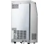 VEVOR 80lbs/24H Commercial Ice Maker Machine, 28lbs Storage Capacity Ice Maker with Drain Pump, 36 Ice Cubes in 15 Minutes, LED Digital Display Freestanding Self-Cleaning for Bar Office Restaurant