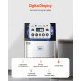 Commercial Ice Maker Freestanding Cabinet Machine 90lbs/24H 50 Ice Cubes