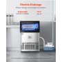 Commercial Ice Maker Freestanding Cabinet Machine 90lbs/24H 50 Ice Cubes