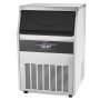 VEVOR 160lbs/24H Commercial Ice Maker Machine, 66lbs Storage Capacity Ice Maker with Drain Pump, 80 Ice Cubes in 15 Minutes, LED Digital Display Freestanding Self-Cleaning for Bar Office Restaurant