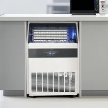 Commercial Ice Maker Freestanding Cabinet Machine 440lbs/24H 160 Ice Cubes
